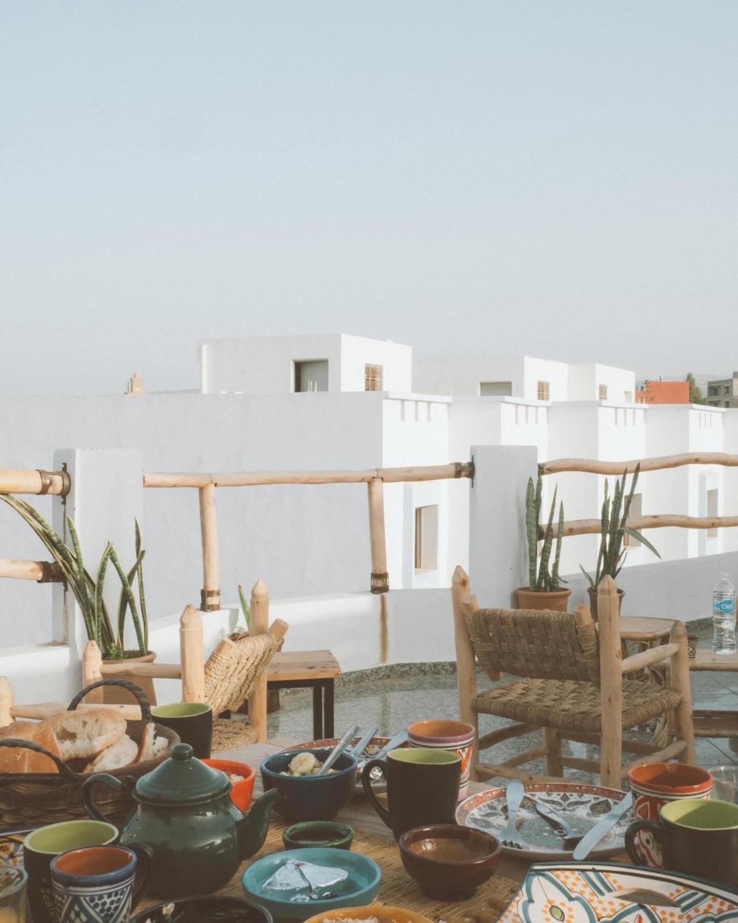 Paddle Out Morocco Hostel Tamraght ภายนอก รูปภาพ