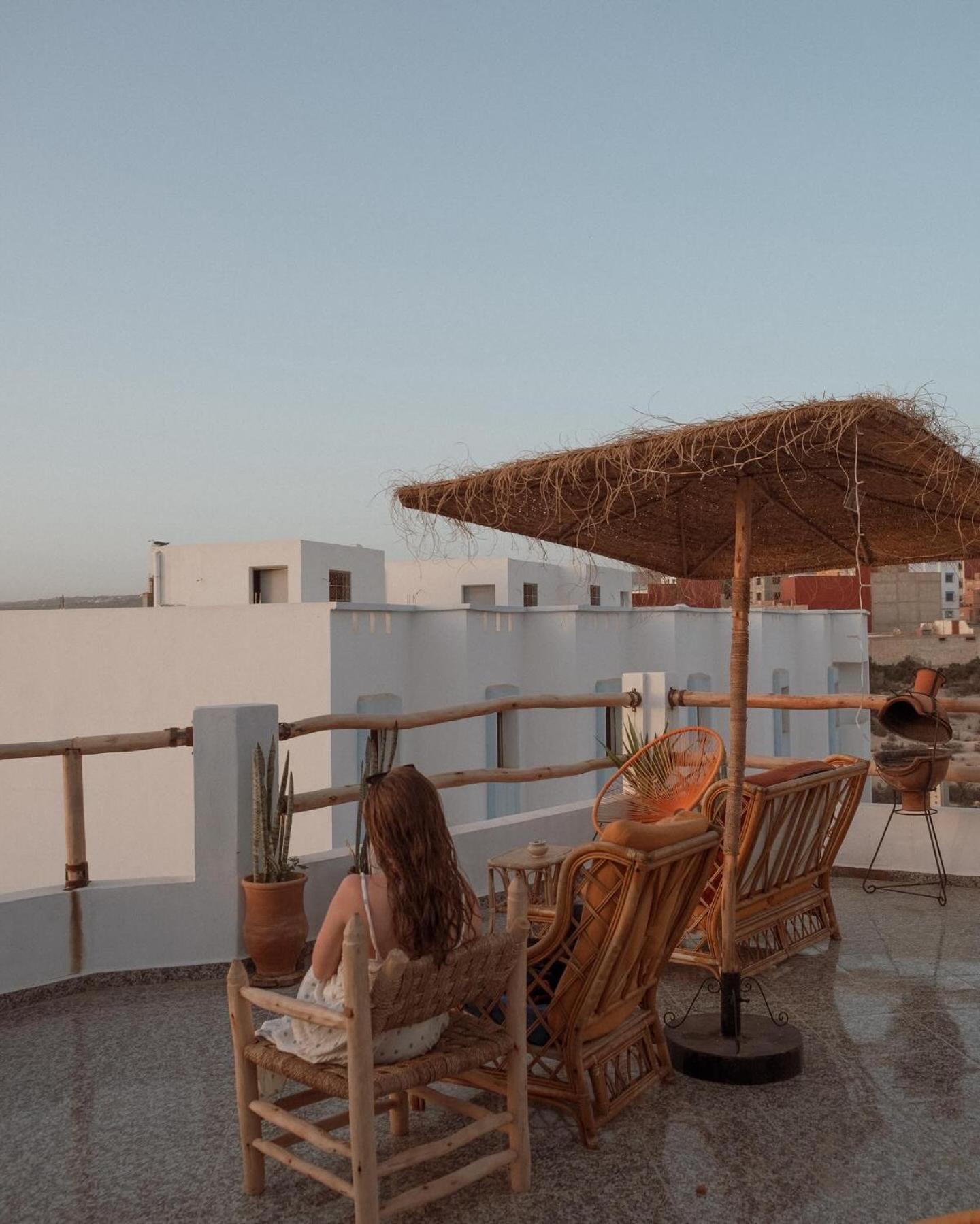 Paddle Out Morocco Hostel Tamraght ภายนอก รูปภาพ